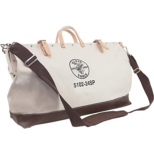 【中古】【未当てはめる・未開封品】Klein Tools 5102-24SP Deluxe Canvas Tool Bag, 24 by Klein Tools