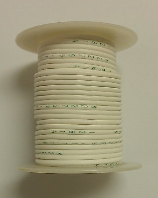【中古】【未当てはめる・未開封品】白いこと 18AWG より線 600V PTFE 不成立 フックアップワイヤー - 100フート渦巻き