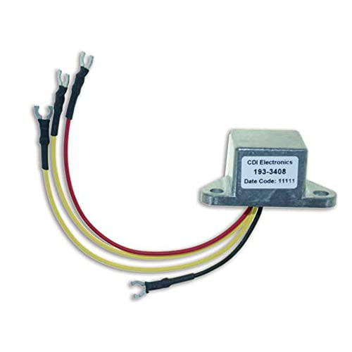 【中古】【未使用・未開封品】CDI Electronics 193-3408 Johnson/Evinrude 調整整流器 - 2/3/4/6 Cyl (1969-2000)