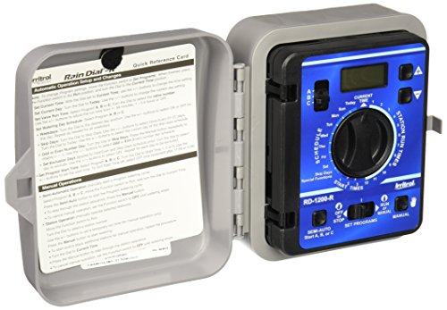 【中古】【未当て嵌める・未開封品】Irritrol雨文字盤RD 1200-INT-R 12ステイション屋内灌漑制御装置