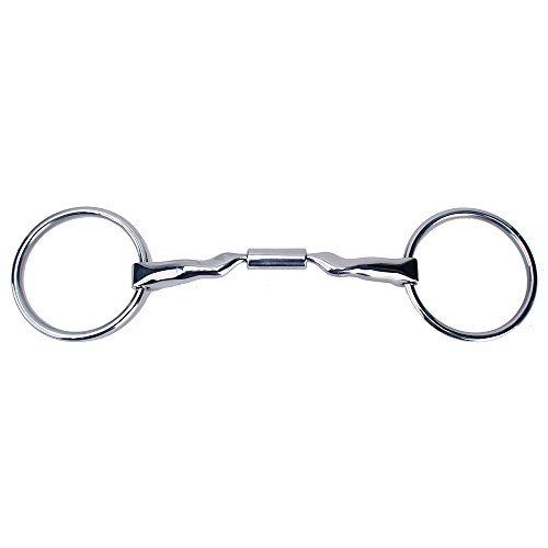 【中古】【未当て嵌める・未開封品】Myler 3?Loose輪っか14?粍 Low界面Snaffle