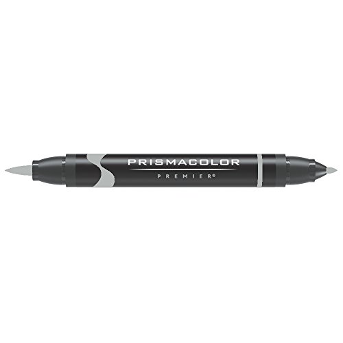 【中古】【未使用・未開封品】Prismacolor Premier Double-Ended Brush Tip Markers French grey 40% 158画像