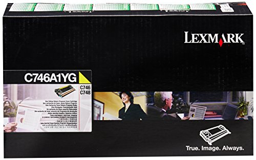 【中古】【未使用・未開封品】レックスマークレーザープリンタ イエローリターントナーカートリッジ 7000枚 C746A1YG