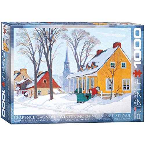 【中古】【未使用・未開封品】ジグソーパズル 1000ピース ユーログラフィックス ベー・サン・ポールの冬の朝 6000-7190