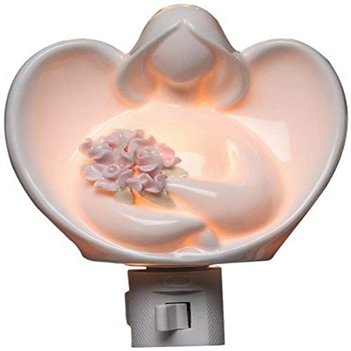 【中古】【未使用・未開封品】AppletreeデザインAngels花プラグinナイトライト、5???3?/ 4インチTall