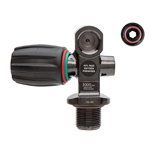 【中古】【未当て嵌める・未開封品】XS Scuba PVD 労働者階級弁膜 - 軽銀円柱 3000 Psi