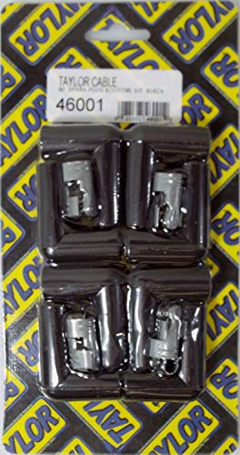 【中古】【未使用・未開封品】Taylor 46001 ブラック 90° スパークプラグ ブートとターミナルキット