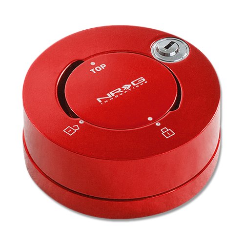 【中古】【未当て嵌める・未開封品】QUICK RELEASE NRG Innovationsクイック鍵を掛ける 赤いこと SRK-101RD