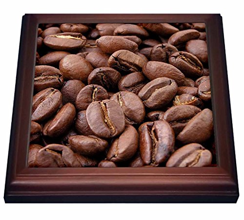 【中古】【未使用・未開封品】3drose TRV 46808?_ 1コーヒーbeans-coffee、キッチンアート、コーヒーSeeds, Roasted Beans, roasted coffee beans Trivet withセラミックタイ