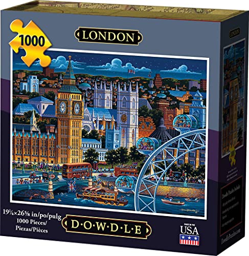 【中古】【未使用・未開封品】Jigsaw Puzzle - London 1000 Pc By Dowdle Folk Art 13,990円