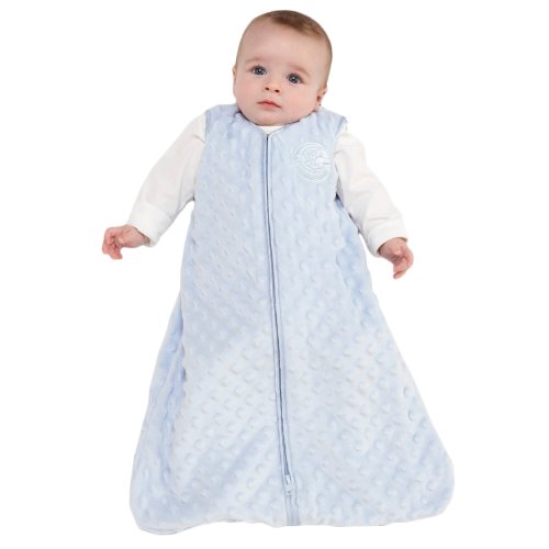 【中古】【未使用・未開封品】HALO SleepSack Micro Fleece Wearable Blanket, Blue, Large by Halo