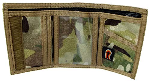 【中古】【未使用・未開封品】Military Camouflage三つ折りフックとループIDウォレット。Made In USA|AJIMURA-SHOP