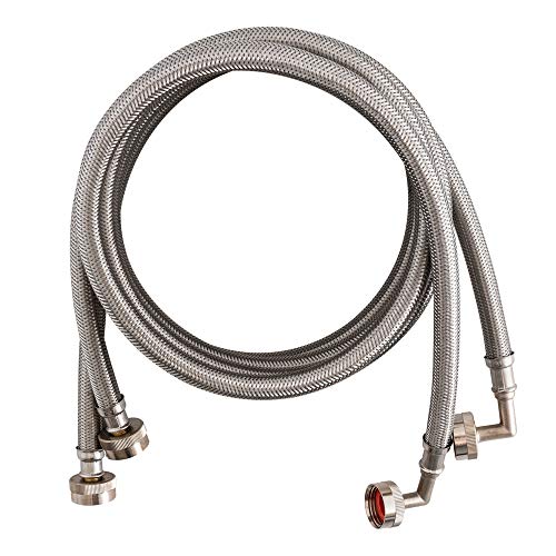 【中古】【未使用・未開封品】Eastman 41066 Ss Washing Machine Hose with 90-Degree Elbow, 3/4-Inch X 3/4-Inch, 1-Pair by Eastman|AJIMURA-SHOP