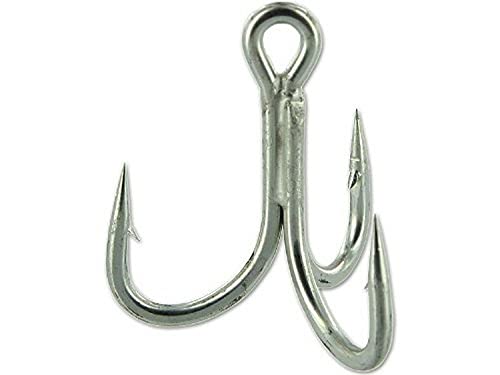 【中古】【未使用・未開封品】所有者American st-46?Tin Treble Hook6パック、2?/0