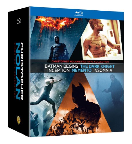 【中古】【未使用・未開封品】Christopher Nolan Director's Collection (Memento / Insomnia / Batman Begins / The Dark Knight / Inception) [Blu-ray]