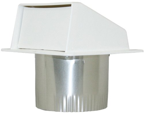 【中古】【未使用・未開封品】Speedi-Products EX-EVW 04 4-Inch Diameter Plastic Eave Vent, White by Speedi-Products