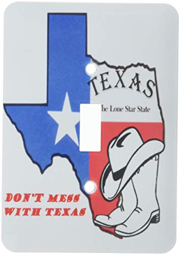 【中古】【未使用・未開封品】3drose LSP 52342?_ 1?Do Not Mess With Texas Single切り替えスイッチ