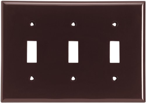 【中古】【未使用・未開封品】クーパー配線デバイス標準サイズナイロン3-gangトグルスイッチウォールプレート na 1