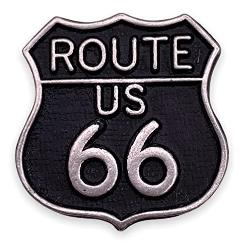 【中古】【未当て嵌める・未開封品】StockPins US Route 66 ラペルいの一番 - お差し上げ物いの一番 亜米利加州いの一番 伝達ルート66いの一番 バックパックピン 名取り草いの一番 旅するいの一番 ロードトリップピン 国立運動場 ラペルピン-ジュエリー・アクセサリー