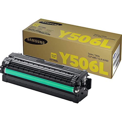 【中古】【未当て嵌める・未開封品】Samsung Electronics CLT-Y506L Toner, Yellow by Samsung