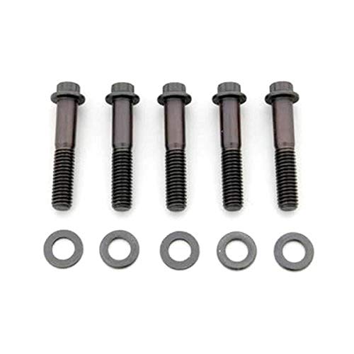 【中古】【未当て嵌める・未開封品】ARP 642-2000 Black Oxide 3/8-16\" RH Thread 2.000\"" UHL 12-Point Bolt with 3/8\"" Socket and Washer, (Set of 5)"