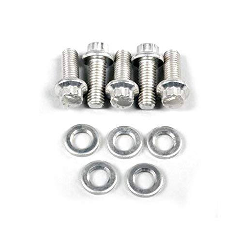 【中古】【未使用・未開封品】ARP 711-0750 Stainless Steel 1/4-28" Fine RH Thread 0.750" UHL 12-Point Bolt with 5/16" Socket and Washer, (Set of 5)｜AJIMURA-SHOP