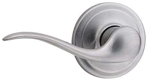 【中古】【未使用・未開封品】Kwikset Tustin Left-Handed Half-Dummy Lever in Satin Chrome by Kwikset