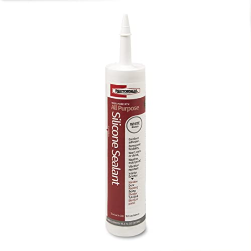 【中古】【未使用・未開封品】Rectorseal 57505ホワイト10.3-ounceチューブ一般的な目的シリコンCaulk