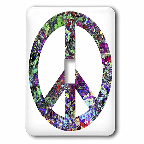 【中古】【未当て嵌める・未開封品】3drose LLC lsp _ 53329?_ 1派手Peace Sign Enjoyこのデジタルアートワークfeaturing a派手Peace Sign Singleうつり変わり取り替えっこ