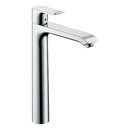 【中古】【未当て嵌める・未開封品】hansgrohe Metris 今めかしい 1手持ち部分 高さ5in バスルームシンク水道の栓 Cr 31082001