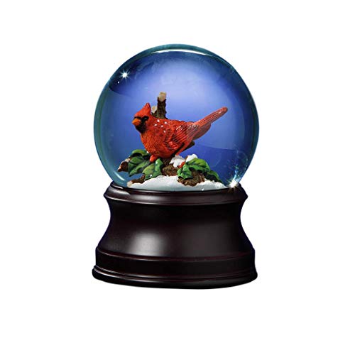 【中古】【未使用・未開封品】Holiday Cardinal Snow Globe by the San Francisco Music Box Company