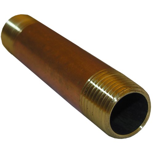 【中古】【未使用・未開封品】LASCO 17???9461?1?/ 2インチby 6-inchレッド真鍮パイプ乳首｜AJIMURA-SHOP
