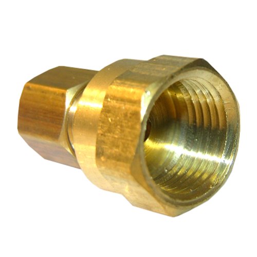 【中古】【未使用・未開封品】LASCO 17-6615 1/4-Inch Compression by 3/8-Inch Female Pipe Thread Brass Adapter by LASCO