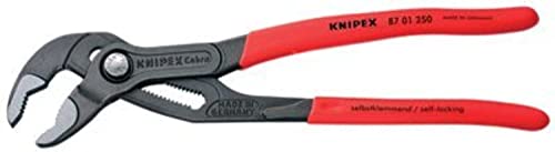 【中古】【未使用・未開封品】クロムバナジウム鋼のPoligrip 調整可能'Cobra' ハンドルは、熱可塑性樹脂でコーティングされ、硬化した爪 スプリングボタンで素早く調整できる1