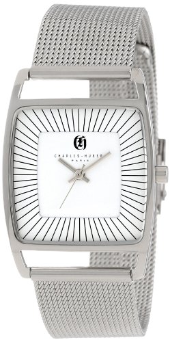 【中古】【未使用・未開封品】Charles-Hubert, Paris Women's 6942-W Premium Collection White Dial Mesh Band Watch|AJIMURA-SHOP