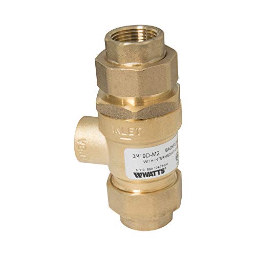 【中古】【未使用・未開封品】Watts 0061888 Series 9D Backflow Preventer 3/4 by Watts