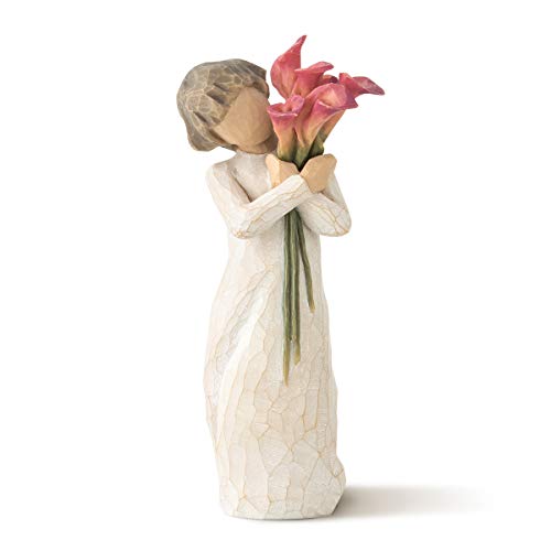 【中古】【未使用・未開封品】ウィローツリー彫像 【Bloom】 - 花盛り 誕生日 プレゼント 女性 人形 雑貨 置物 彫刻 ナチュラル