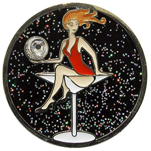 【中古】【未使用・未開封品】Navika Golfaholic Glitzy Ball Marker with Hat Clip｜AJIMURA-SHOP
