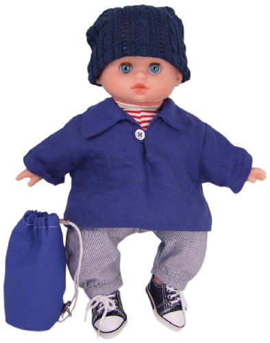 【中古】【未使用・未開封品】My Little Baby Petit Calin Lil ' Skipper、ブルー