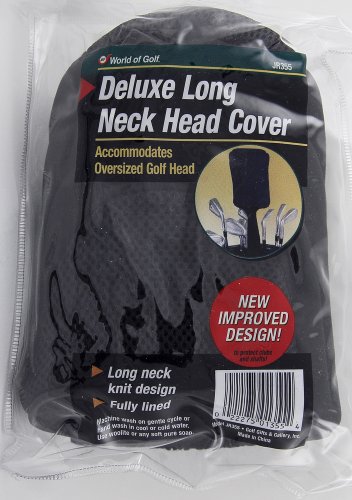 【中古】【未使用・未開封品】World of Golf Deluxe Long Neck Head Cover Black｜AJIMURA-SHOP
