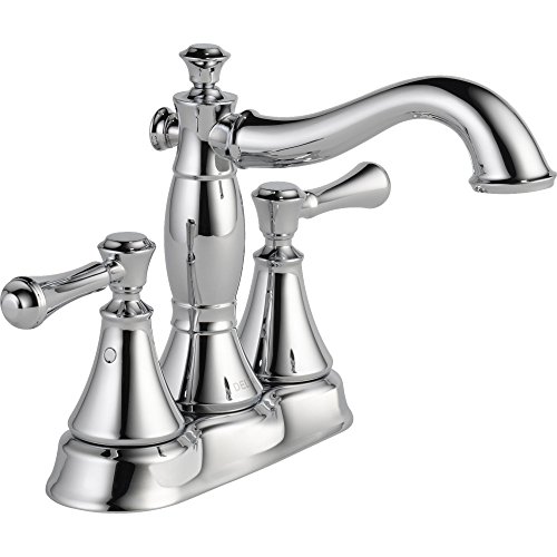 【中古】【未当て嵌める・未開封品】Delta Faucet Cassidy ブロンズバスルーム水道の栓 真っただ中書き割り二階建てバスお座敷水道の栓 バスルームシンク水道の栓 金属元素水抜き集まり ベネチアンブロンズ 2