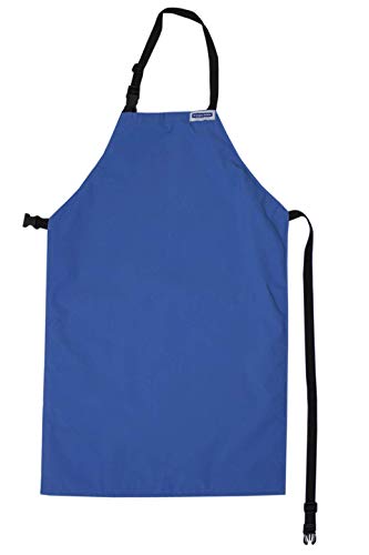 【中古】【未当て嵌める・未開封品】National Safety Apparel A02CRC24X36 Nylon Taslan and PTFE Waterproof Cryogenic Safety Bib Apron, 36 Length x 24 Width, Blue by National