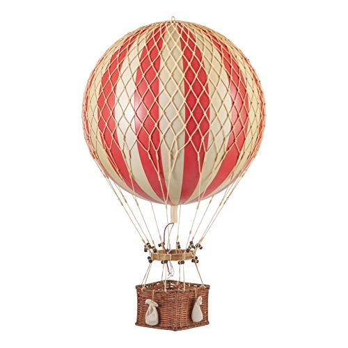 【中古】【未使用・未開封品】真正モデル ジュールヴェルヌ エアバルーン ハンギングホーム装飾 - トゥルーレッド