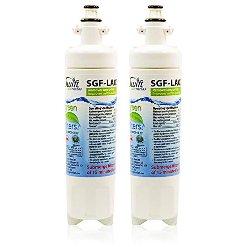 【中古】【未使用・未開封品】Swift グリーンフィルター SGF-LA07 (2パック) LT700-P、04609690000、09690、46-9690、ADQ36006102、ADQ36006101 LG 交換用水フィルター