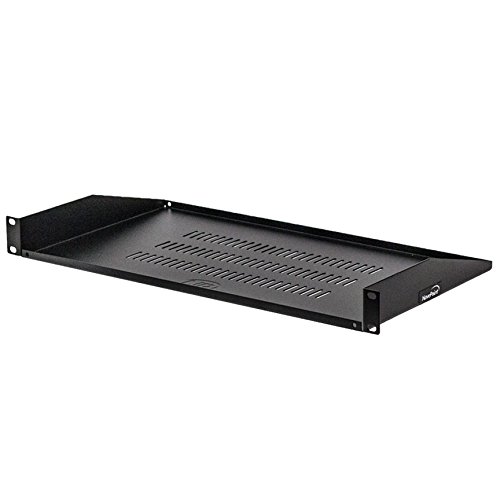 【中古】【未使用・未開封品】NavePoint Cantilever Server Shelf Vented Shelves Rack Mount 19 1U Black 10 (250mm) deep by NavePoint|AJIMURA-SHOP