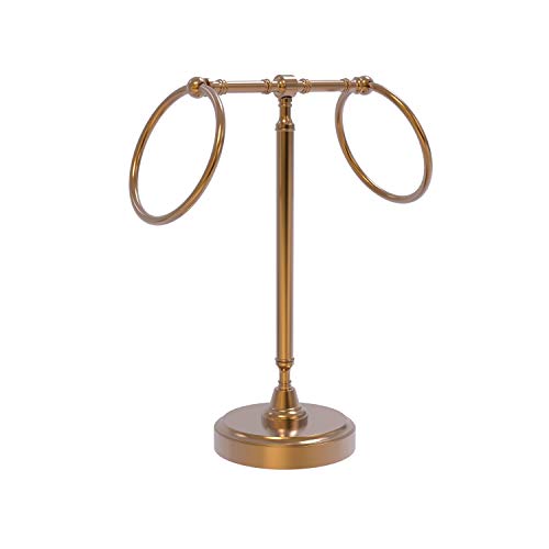 【中古】【未当てはめる・未開封品】Vanity Top 2 Towel Ring Guest Towel Holder - RDM-3-BBR