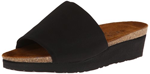 【中古】【未使用・未開封品】NAOT フットウェア レディース アラナ サンダル, ブラックストレッチ, 5 Narrow