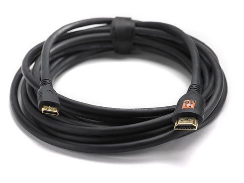 【中古】【未当て嵌める・未開封品】Tether Tools TetherPro Mini-HDMI (C) to HDMI (A), 3 フィート (1m), Black by Tether Tools