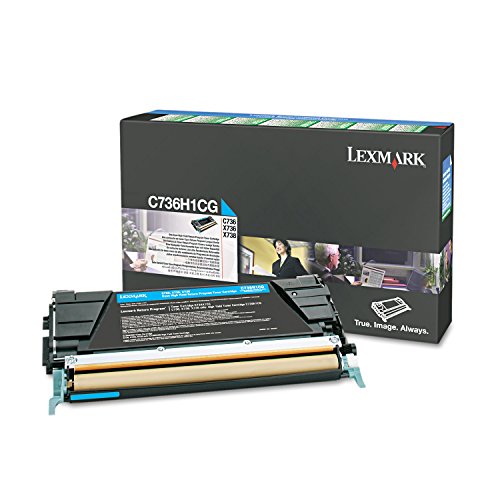 【中古】【未使用・未開封品】LEXMARK C736/X736/38 RET PRG TNR 10K CYN|AJIMURA-SHOP