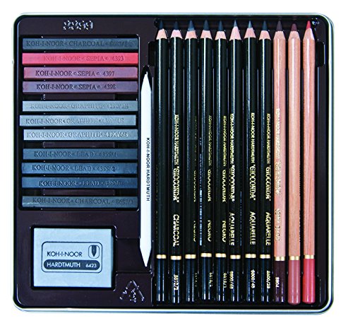 【中古】【未使用・未開封品】(24 Piece Set, Packed in Tin and Blister Carded) - KOH-I-NOOR Gioconda 24 Piece Art Aet (8899.OT)